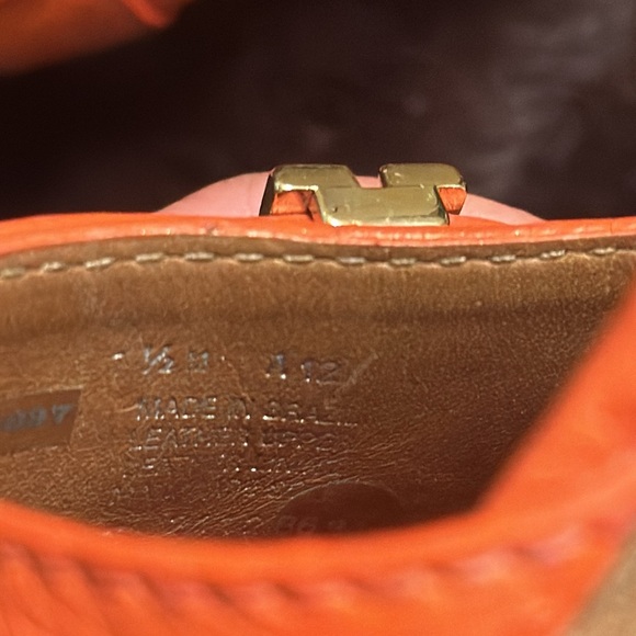 Authentic Tory Burch Elina Wedge Size 7 1/2 VGUC - Picture 7 of 7